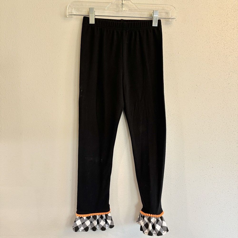 Rare Editions Halloween Fall Girls Leggings Size 6X